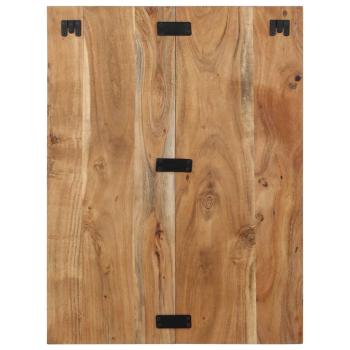 Nachttisch 60x32x80 cm Massivholz Akazie