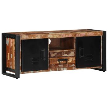ARDEBO.de - TV-Schrank 100x30x40 cm Altholz Massiv