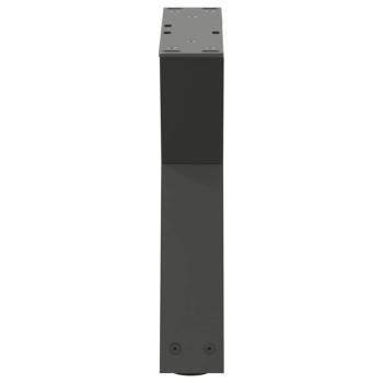 Couchtischbeine 2 Stk. Anthrazit 30x(30-31,3) cm Stahl