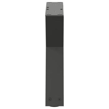 Couchtischbeine 2 Stk. Anthrazit 60x(30-31,3) cm Stahl