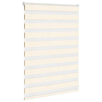 Doppelrollo Marmorbeige 110x100cm Stoffbreite 105,9 cm Polyester