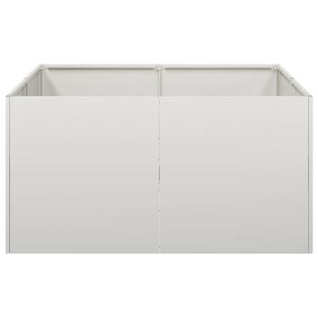 Pflanzkübel 80x80x40 cm Edelstahl