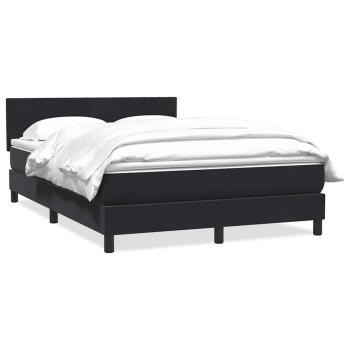 ARDEBO.de - Boxspringbett mit Matratze Schwarz 160x210 cm Samt