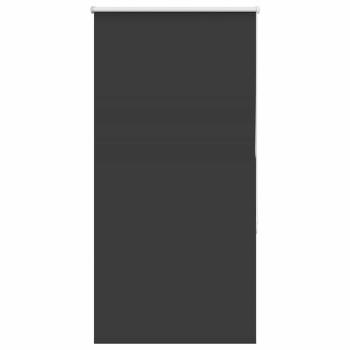 Verdunkelungsrollo Schwarz 75x175 cm Stoffbreite 70,7 cm