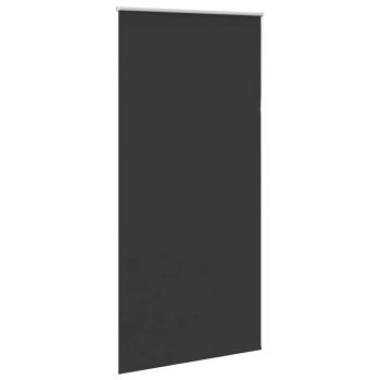 Verdunkelungsrollo Schwarz 90x210 cm Stoffbreite 85,7 cm