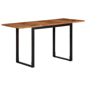 ARDEBO.de - Esstisch 140x70x75 cm Massivholz Akazie