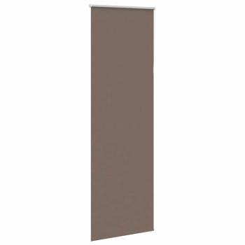 Verdunkelungsrollo Kaffeebraun 70x210cm Stoffbreite 65,7 cm