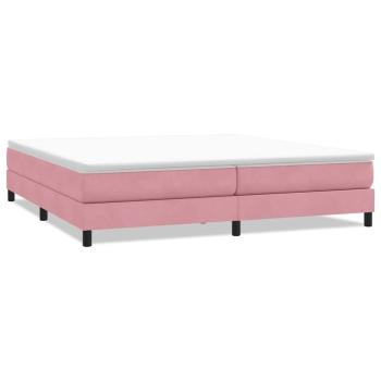 Boxspringbett ohne Matratze Rosa 200x210 cm Samt