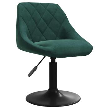 Barhocker Dunkelgrün Samt