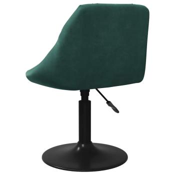 Barhocker Dunkelgrün Samt