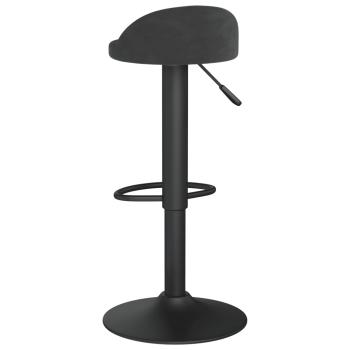 Barhocker 2 Stk. Schwarz Samt