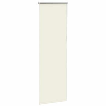 Verdunkelungsrollo Cremeweiß 50x175cm Stoffbreite 45,7 cm