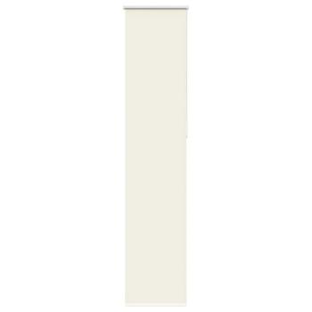 ARDEBO.de - Verdunkelungsrollo Cremeweiß 55x210cm Stoffbreite 50,7 cm