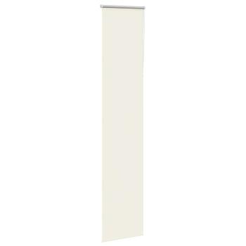 Verdunkelungsrollo Cremeweiß 40x230cm Stoffbreite 35,7 cm