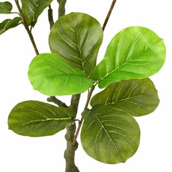 Ficusbaum Künstlich 30 Blätter 125 cm Grün