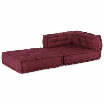 Modulares Sofaelement Kastanienbraun 70x70x54 cm Stoff