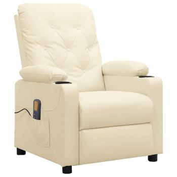 ARDEBO.de - Massagesessel Creme Kunstleder