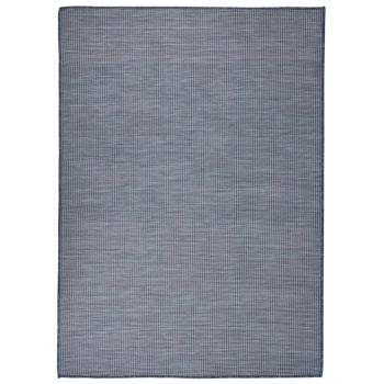 ARDEBO.de - Outdoor-Teppich Flachgewebe 200x280 cm Blau