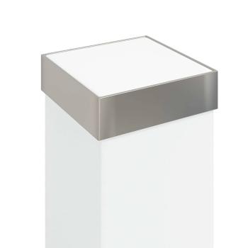 Pollerleuchten mit Sensor&Steckdose 3 Stk. 80 cm Edelstahl IP44