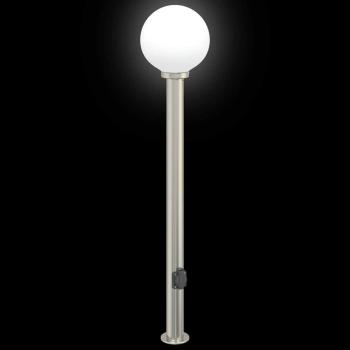 Pollerleuchte mit Auslass 120 cm Edelstahl IP44