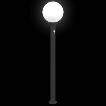 Pollerleuchten mit Sensor 3 Stk. 120 cm Schwarz IP44