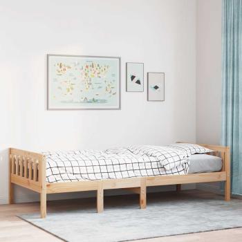 ARDEBO.de - Kinderbett ohne Matratze 90x190 cm Massivholz Kiefer