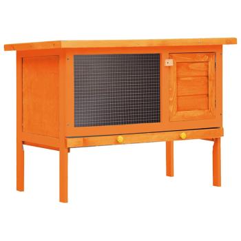 ARDEBO.de - Kaninchenstall Kleintierhaus Hasenstall 1 Ebene Holz