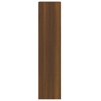 Schuhschrank Braun Eichen-Optik 63x24x103 cm Holzwerkstoff