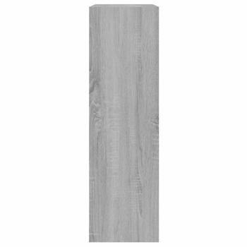 Schuhschrank Grau Sonoma 63x24x81 cm Holzwerkstoff