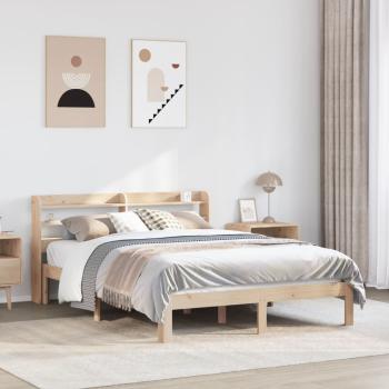 ARDEBO.de - Bettgestell mit Kopfteil ohne Matratze 150x200 cm