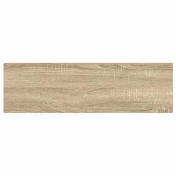 Schweberegale 4 Stk. Eiche und Wei? 90x23,5x3,8 cm MDF