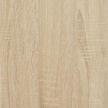 Schweberegale 4 Stk. Eiche und Wei? 90x23,5x3,8 cm MDF