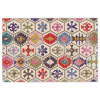Teppich Waschbar Mehrfarbig 120x180 cm