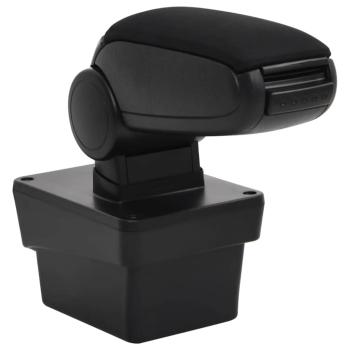 Auto-Armlehne für SKODA OCTAVIA (ab 2014) Schwarz 17x40x(31?49) cm ABS