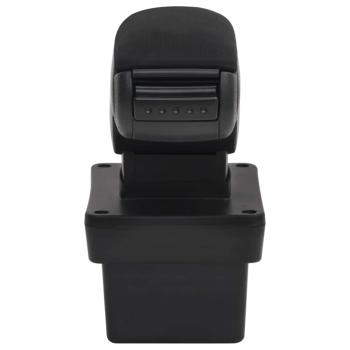 Auto-Armlehne für SKODA OCTAVIA (ab 2014) Schwarz 17x40x(31?49) cm ABS