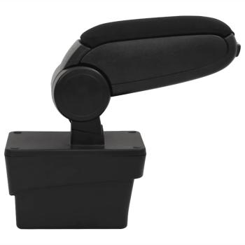 Auto-Armlehne für SKODA OCTAVIA (ab 2014) Schwarz 17x40x(31?49) cm ABS