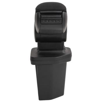 Auto-Armlehne für HYUNDAI I20 (2015?2019) Schwarz 15x32x(40?52) cm ABS