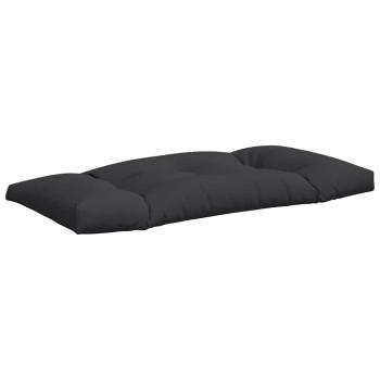 Palettenkissen 3-tlg. Schwarz Stoff