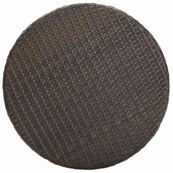 Gartentisch Braun 75,5x106 cm Poly Rattan