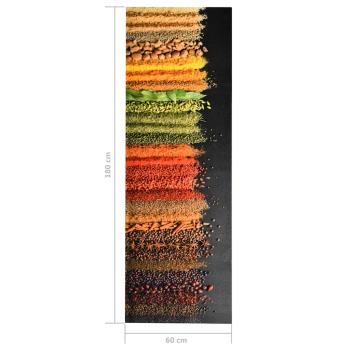 Küchenbodenmatte Waschbar Gewürze 60x180 cm