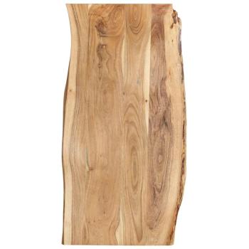 ARDEBO.de - Tischplatte Massivholz Akazie 118x(50-60)x2,5 cm