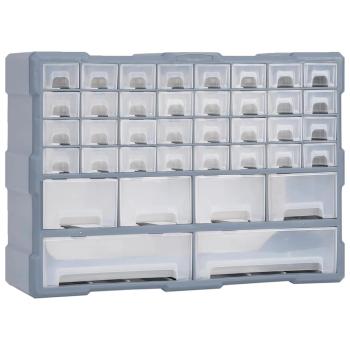 ARDEBO.de - Multi-Schubladen-Organizer mit 38 Schubladen 52x16x37,5 cm