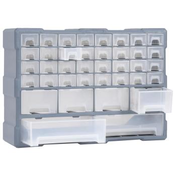 Multi-Schubladen-Organizer mit 38 Schubladen 52x16x37,5 cm