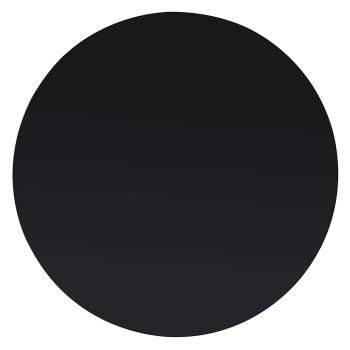ARDEBO.de - Tischplatte aus gehärtetem Glas Rund 700 mm