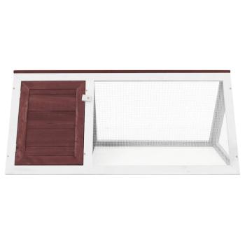 Kleintier-/Kaninchenstall Braun Holz