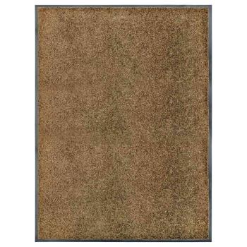 ARDEBO.de - Fußmatte Waschbar Braun 90x120 cm