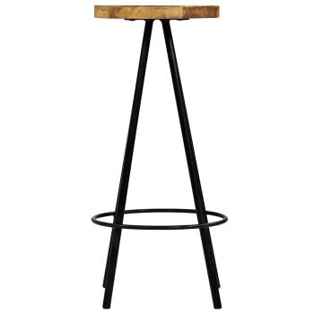 Barhocker 4 Stk. Massivholz Mango