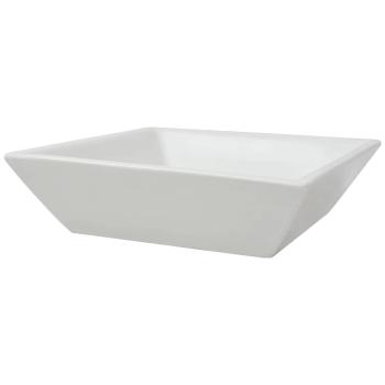 Waschbecken Quadratisch Keramik Wei? 41,5 x 41,5 x 12 cm