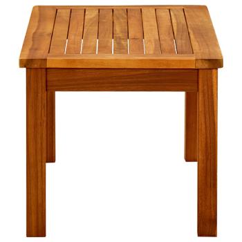 Garten-Couchtisch 70x40x36 cm Massivholz Akazie