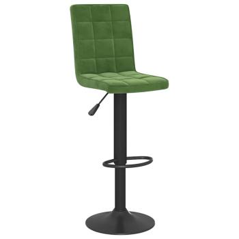 Barhocker 2 Stk. Dunkelgr?n Samt